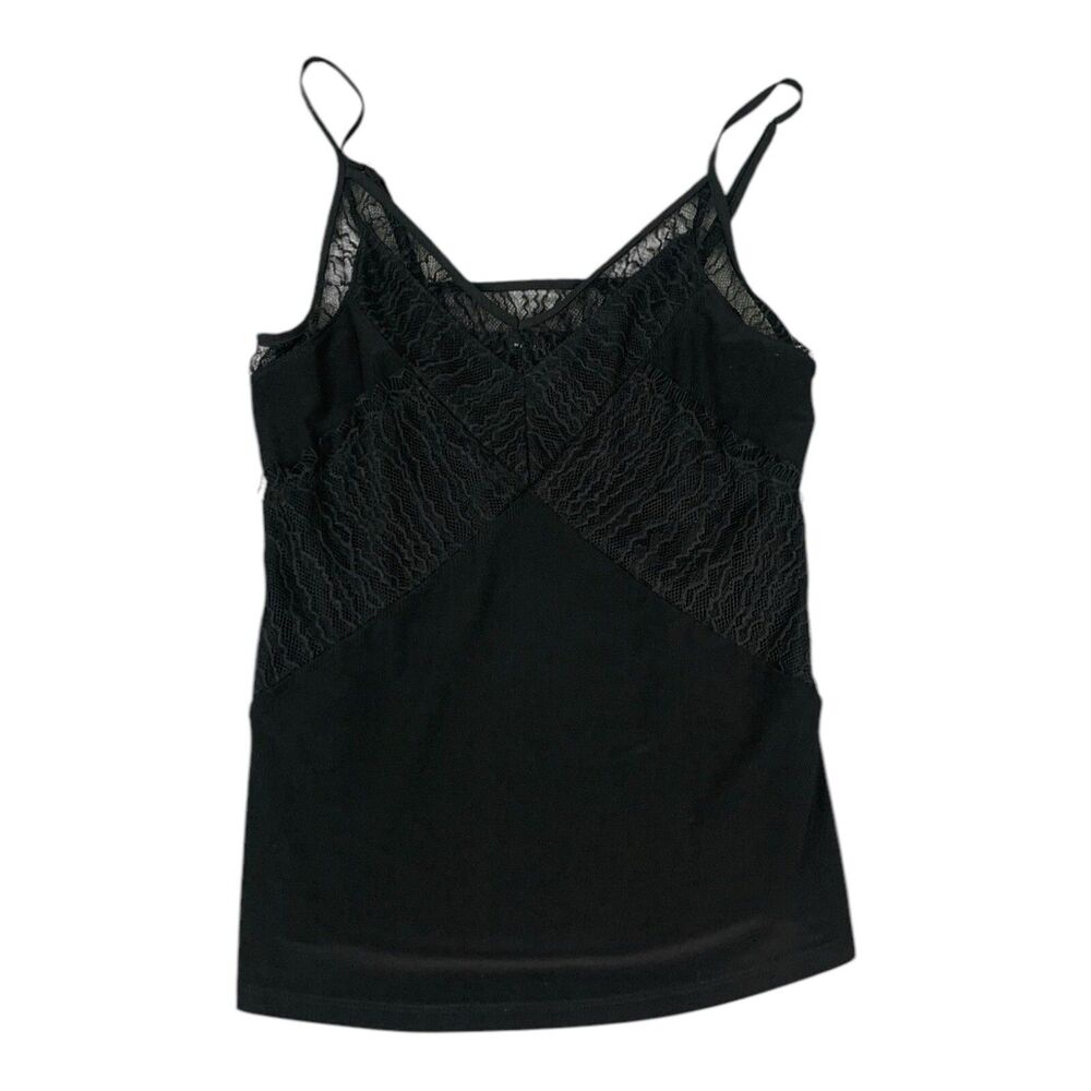 White House Black Market Black Sleeveless Blouse Stretch, Women's Size XXS